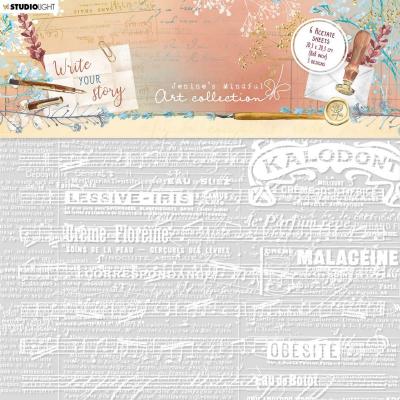 StudioLight Write Your Story Nr.203 Spezialpapiere - Acetate Sheets Newspaper